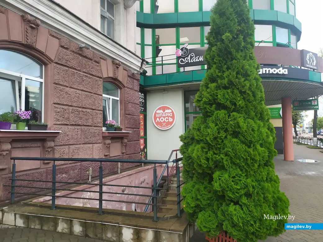 «Шпаркі лось», Магілёў. 28.06.2023. Прыйшлі у кафэ каштаваць «Сэт ад Кухара Лася».