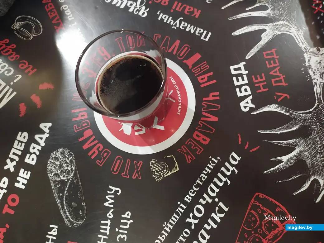 «Шпаркі лось», Магілёў. 28.06.2023. Шклянка з квасам.