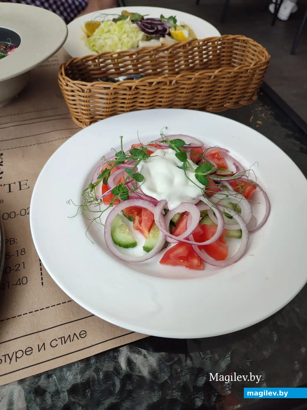 Салат летний.