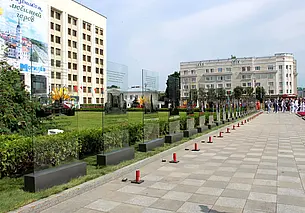 Аллея городов-побратимов открылась в Могилеве. Фоторепортаж