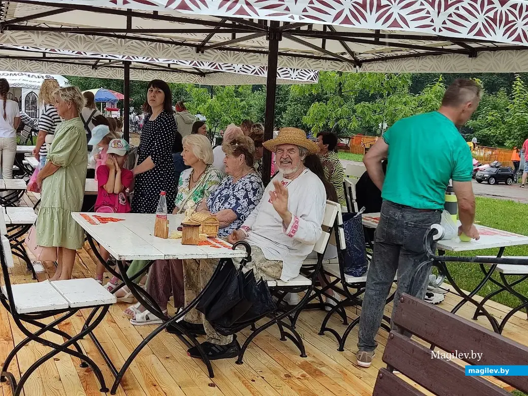 Праздник в рамках Дня города в парке в Подниколье. Могилев, 1.07.2023 г.