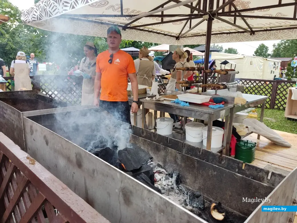 Праздник в рамках Дня города в парке в Подниколье. Могилев, 1.07.2023 г.