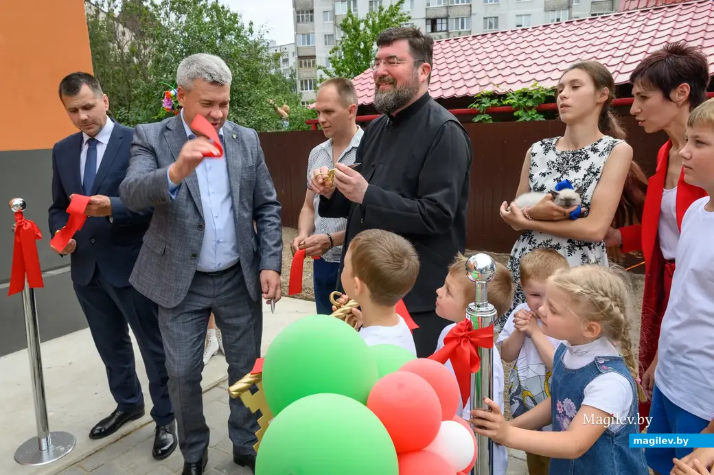 01.07.2023. Улица Красноармейская. Открытые детского дома семейного типа Луцкиных Оксаны и Игоря