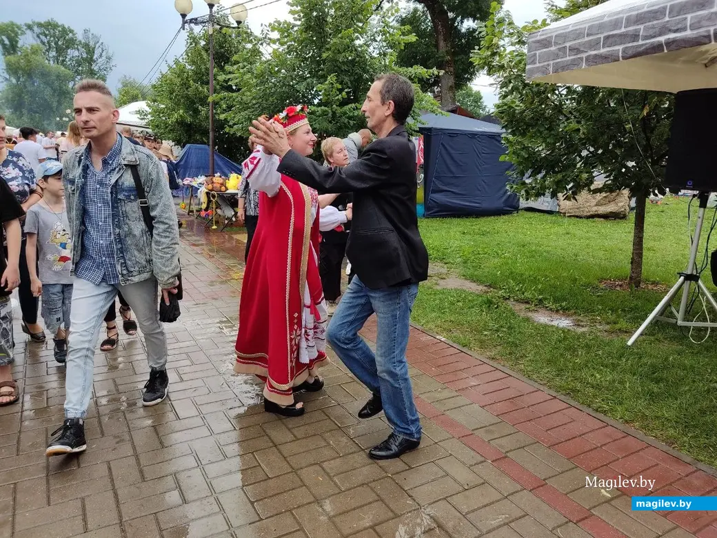 Праздник в рамках Дня города в парке в Подниколье. Могилев, 1.07.2023 г.