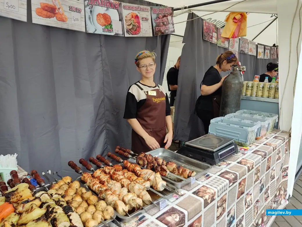 Праздник в рамках Дня города в парке в Подниколье. Могилев, 1.07.2023 г.