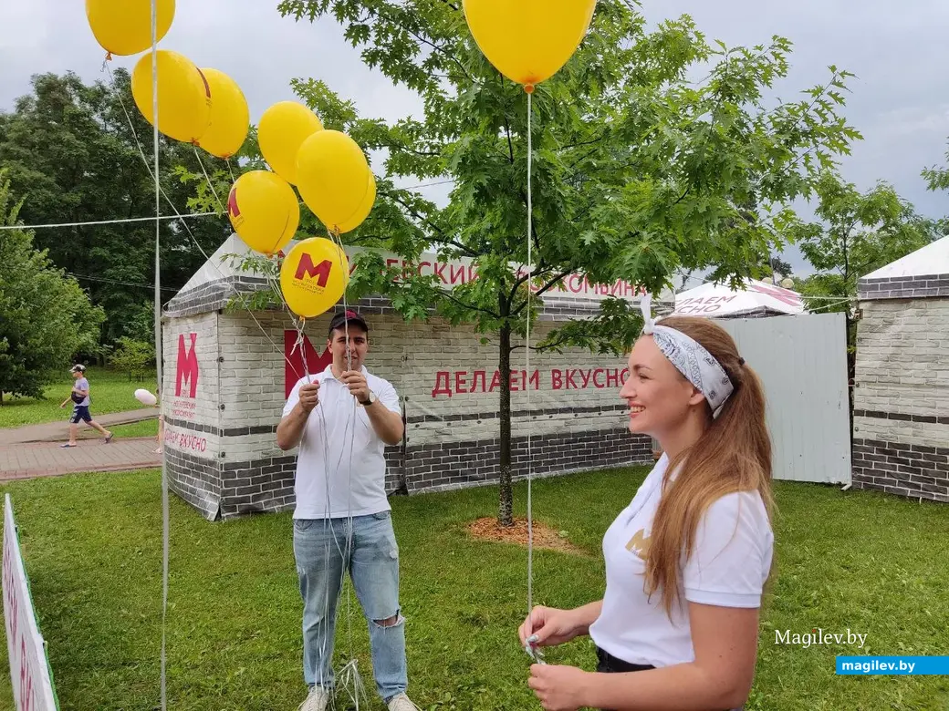 Праздник в рамках Дня города в парке в Подниколье. Могилев, 1.07.2023 г.
