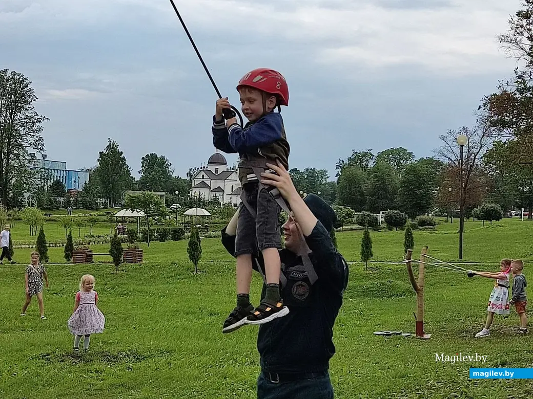 Праздник в рамках Дня города в парке в Подниколье. Могилев, 1.07.2023 г.