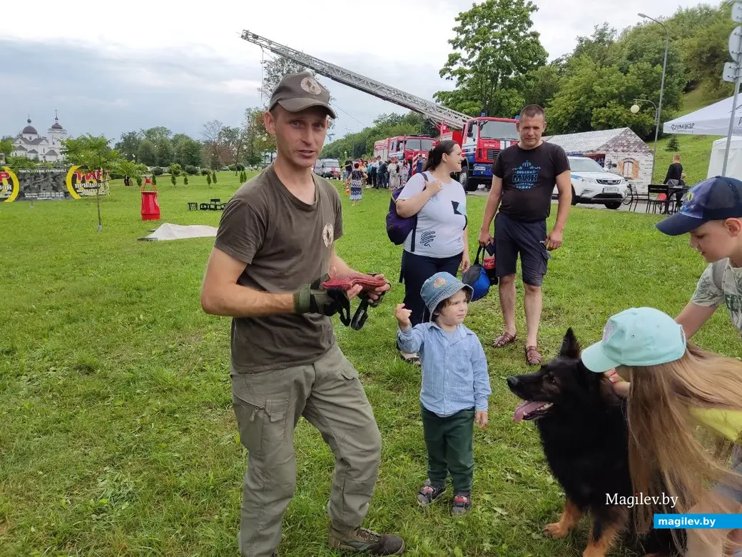 Праздник в рамках Дня города в парке в Подниколье. Могилев, 1.07.2023 г.