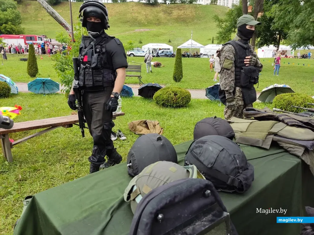 Праздник в рамках Дня города в парке в Подниколье. Могилев, 1.07.2023 г.