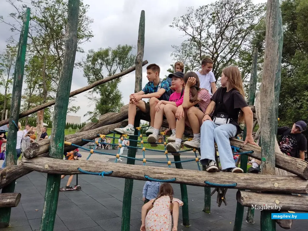 Праздник в рамках Дня города в парке в Подниколье. Могилев, 1.07.2023 г.