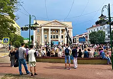 Звездочет и Лева были довольны. Зрителям тоже все очень понравилось