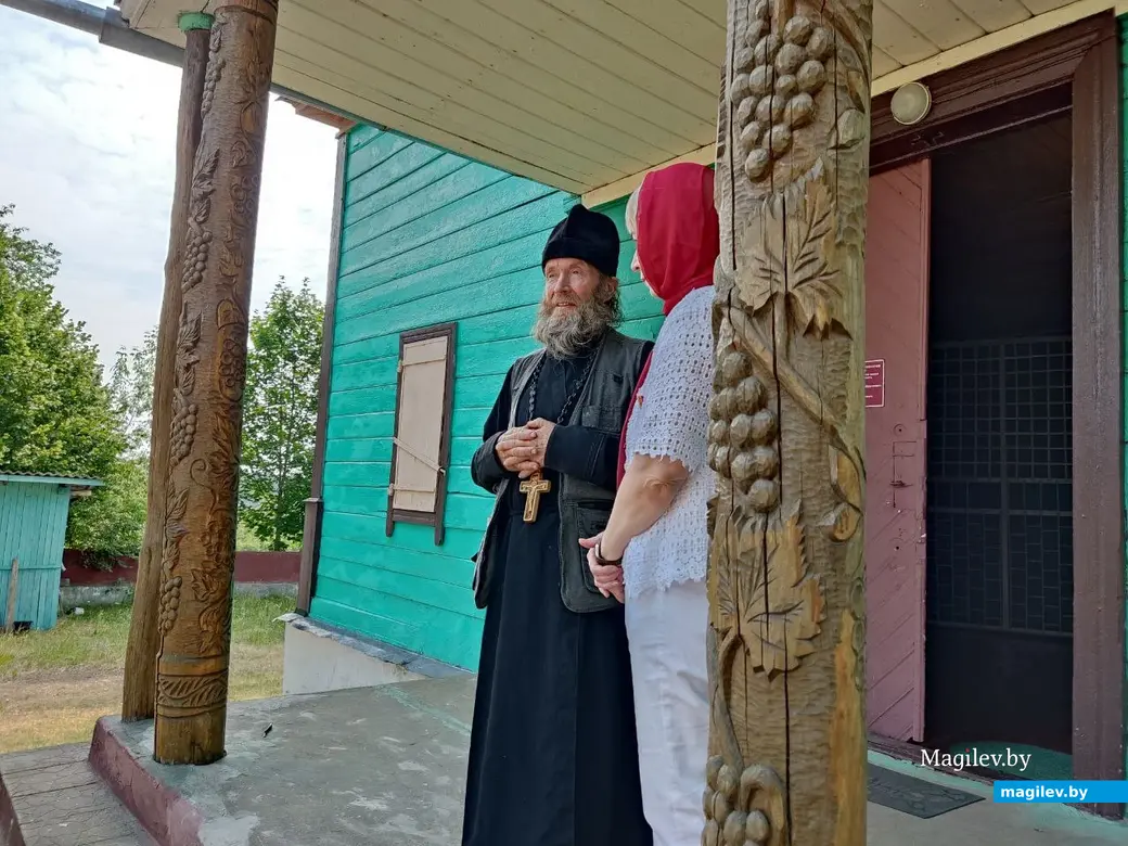 Деревня Городок, Глусский район, Могилевская область. Церковь Святых Космы и Дамиана. Июнь, 2023 г.