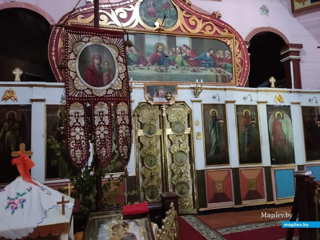 Деревня Городок, Глусский район, Могилевская область. Церковь Святых Космы и Дамиана. Июнь, 2023 г.