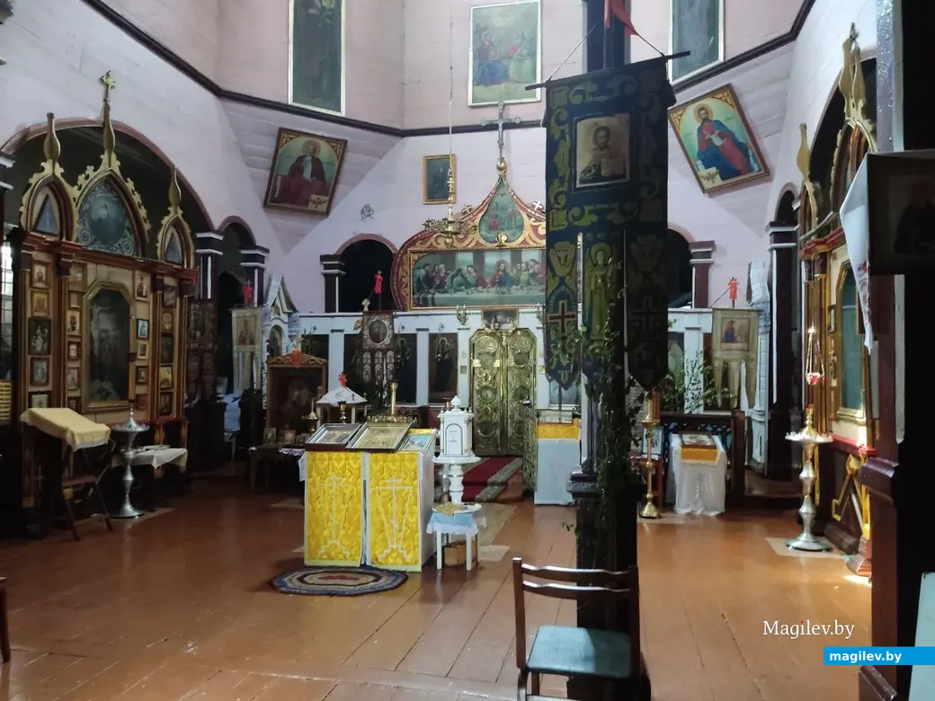 Деревня Городок, Глусский район, Могилевская область. Церковь Святых Космы и Дамиана. Июнь, 2023 г.