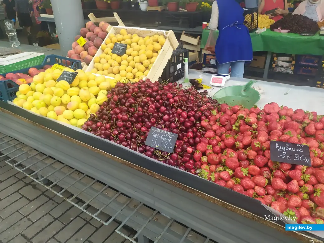 Что почем? Центральный (Минский) рынок. Могилев, 07.07.2023 г.