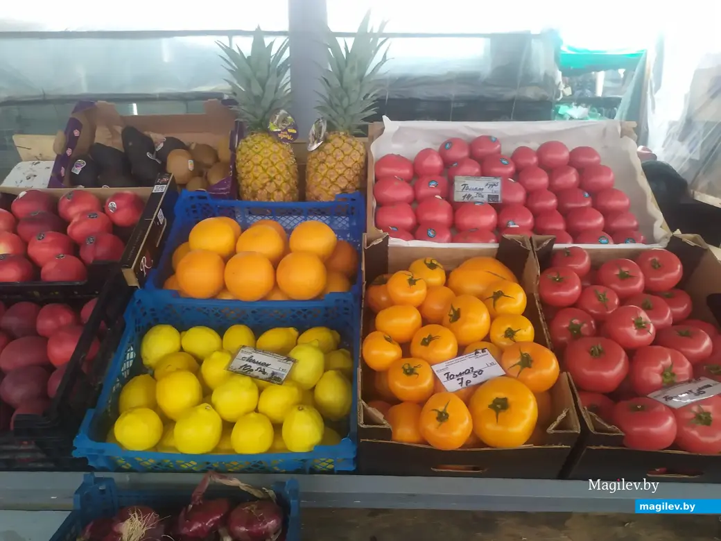 Что почем? Центральный (Минский) рынок. Могилев, 07.07.2023 г.