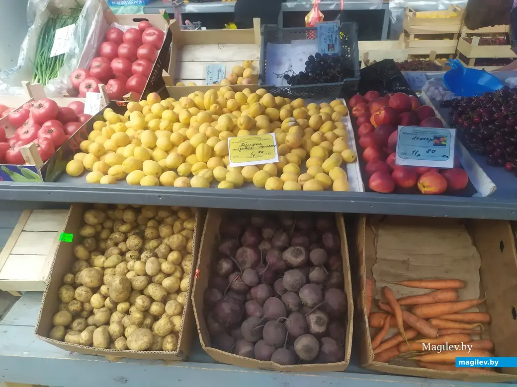 Что почем? Центральный (Минский) рынок. Могилев, 07.07.2023 г.