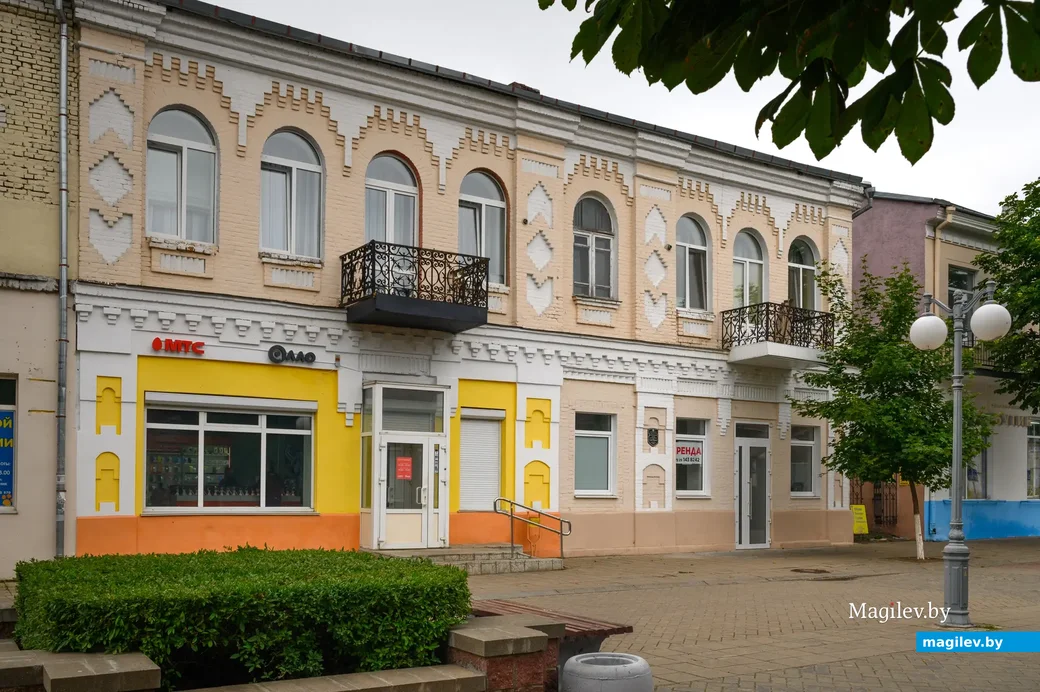 7.07.2023, Бобруйск. Бывший дом купца 1-й гильдии Афроима Аронова Мирковича сегодня.