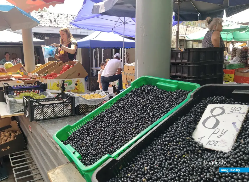 Центральный) (Минский рынок в Могилеве. 13 июля 2023 года.