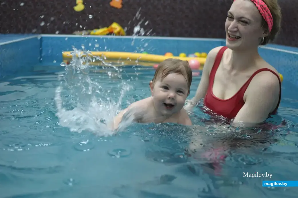 Июль 2023 г. Могилев, грудничковый бассейн в фитнес-клубе «Атлантис». Фото из инсты @atlantis_mogilev.