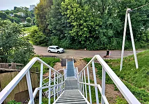 Лестница Высоцкого в Могилеве? А почему бы и нет...