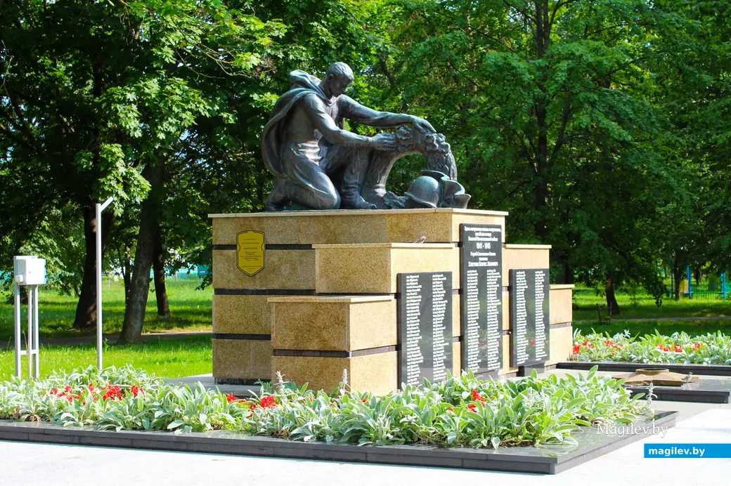 Путешествие одного дня в Белыничи. Июль 2023 год. Парк культуры и отдыха.