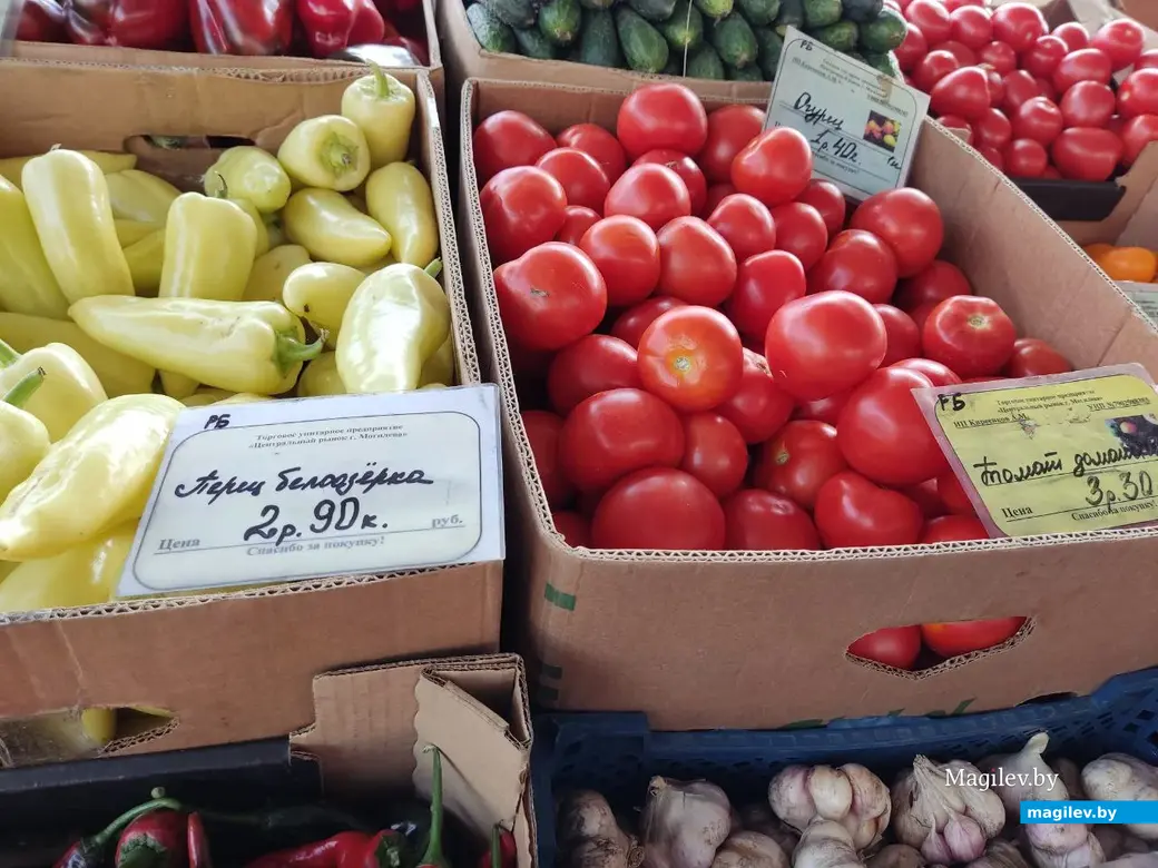 Центральный (Минский) рынок. Могилев, 21.07.2023 г.