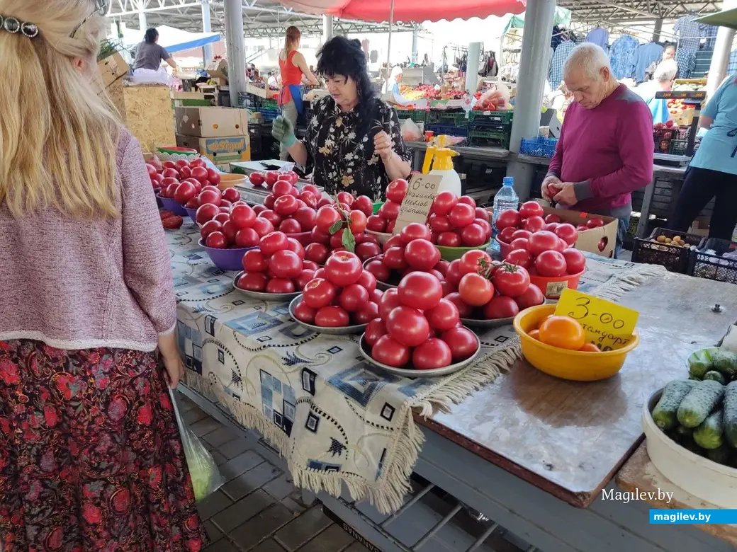 Центральный (Минский) рынок. Могилев, 21.07.2023 г.