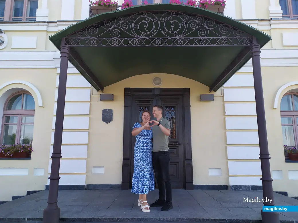 ЗАГС, Могилев. 22.07.2023. Дарья Амельченко и Александр Феськов. Желаем счастья в семейной жизни!