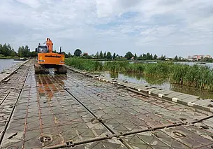 В Могилеве чистят Святое озеро: «острова чаек» больше не будет