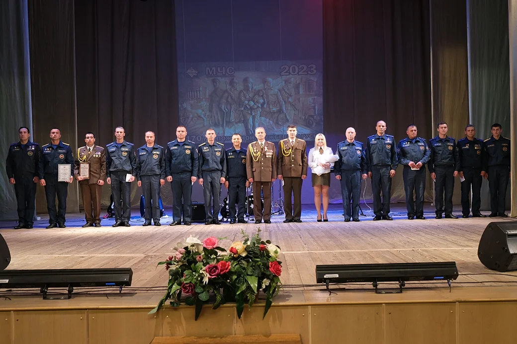 25 июля 2023 г. Торжественное собрание в честь 170-летия пожарной службы в Бобруйске.