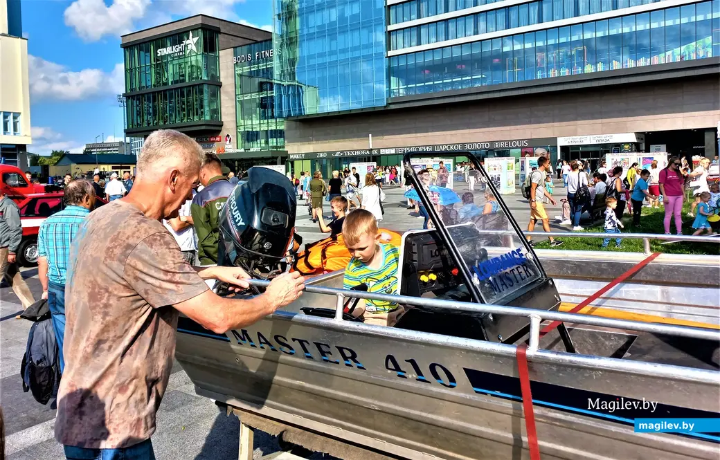 Праздник на площади Единства, посвященный 170-летию пожарной службы. Могилев, 25.07.2023 г.