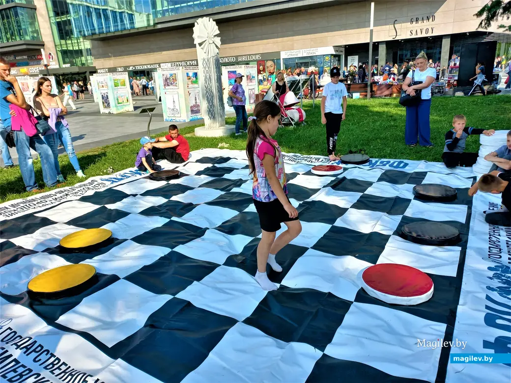 Праздник на площади Единства, посвященный 170-летию пожарной службы. Могилев, 25.07.2023 г.