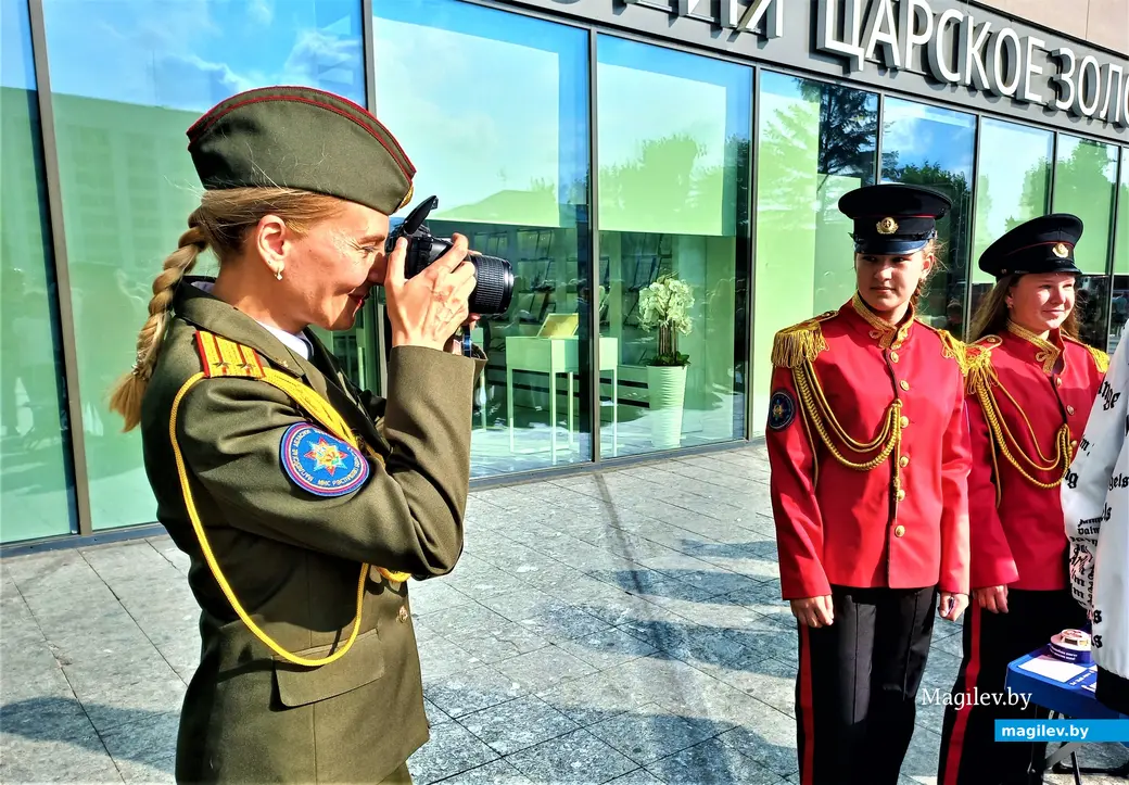 Праздник на площади Единства, посвященный 170-летию пожарной службы. Могилев, 25.07.2023 г.