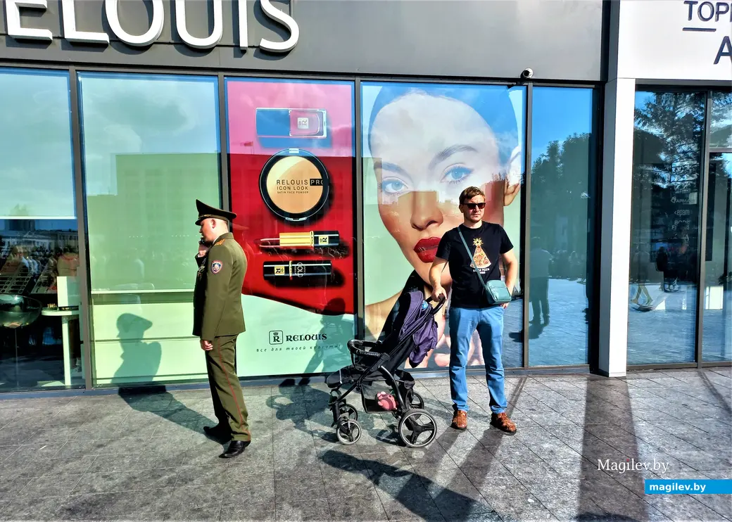 Праздник на площади Единства, посвященный 170-летию пожарной службы. Могилев, 25.07.2023 г.