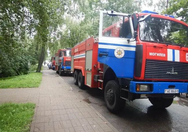 В Могилеве горела квартира. Спасена пенсионерка
