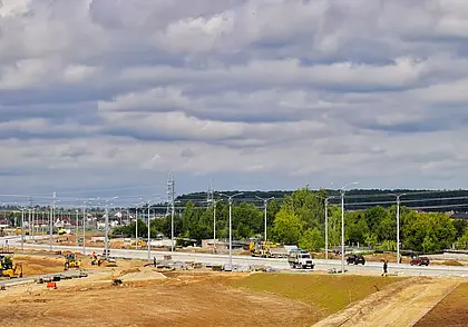 Узнали, как идут работы по строительству дублера ул