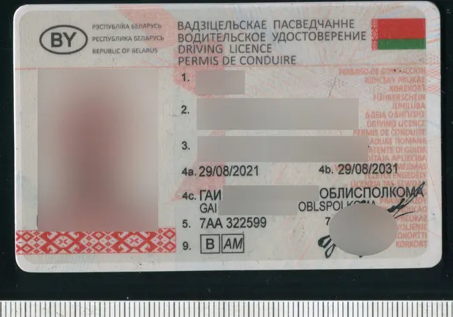 Житель Белыничей ездил с поддельным водительским удостоверением