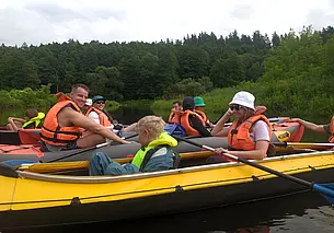 Гребем от скучных будней. Испытали на себе сплав выходного дня по Друти с grebu.by