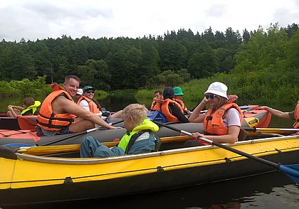 Гребем от скучных будней. Испытали на себе сплав выходного дня по Друти с grebu.by