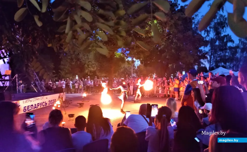 Фан-зона II игр стран СНГ. Могилев, 06.08.2023 г.