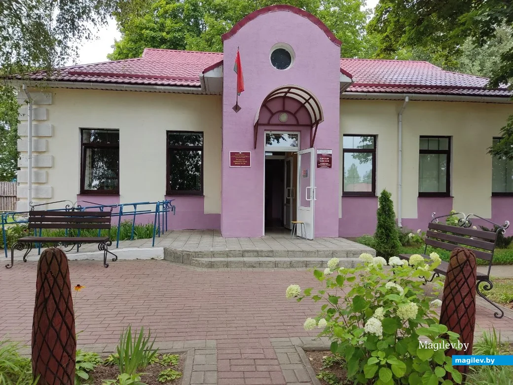 Агрогородок Лесная, Славгородский район. Библиотека-музей. 22.07.2023 г.