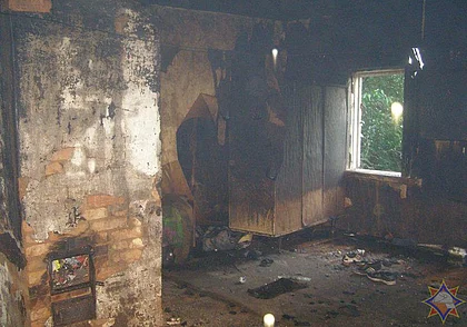 41-летний мужчина погиб на пожаре в Глусском районе