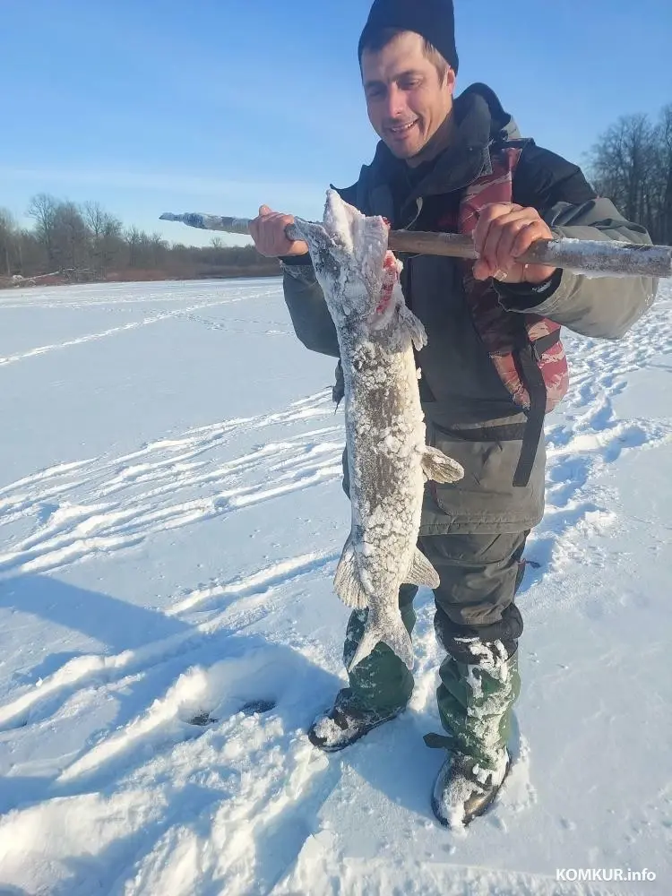 Пятикилограммовый улов удачливого Владимира.