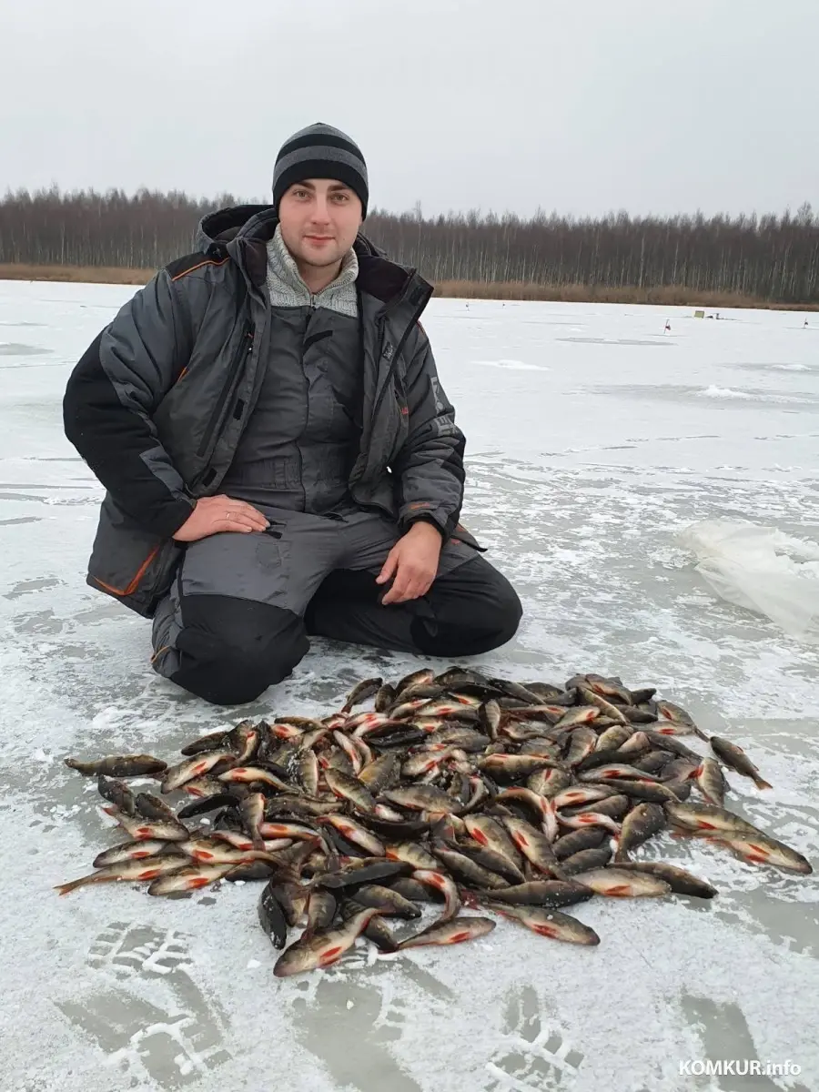 2023. Евгений Барковский с уловом.