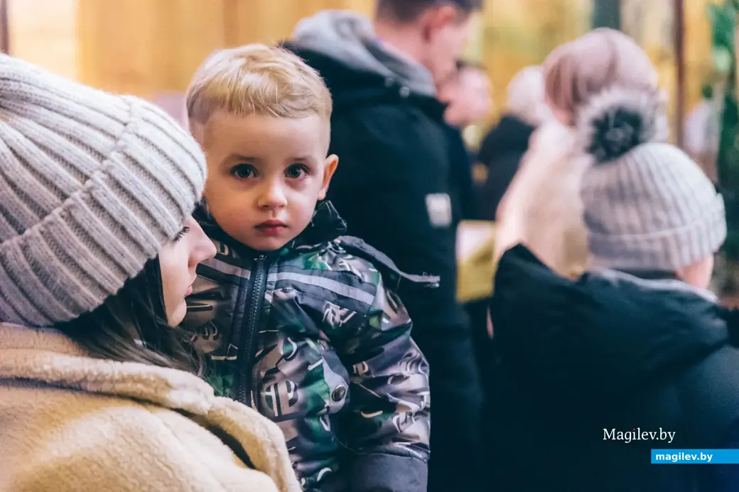 Храм Святого пророка Илии на Луковой горе в Бобруйске. 6-7 января 2024 года. Рождество Христово.