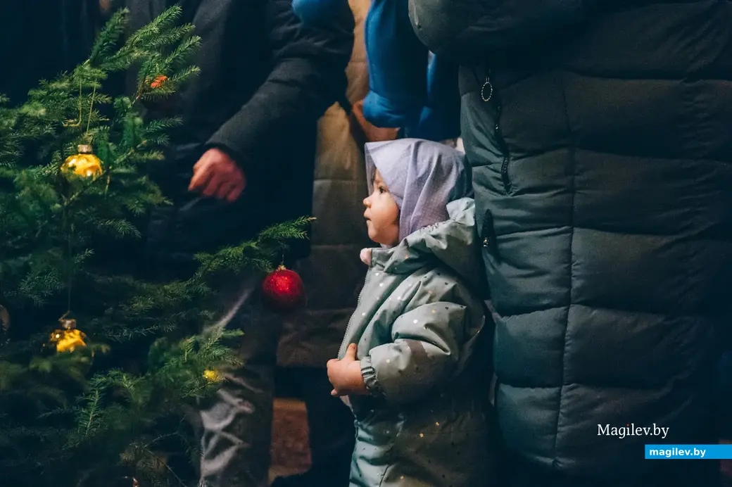 Храм Святого пророка Илии на Луковой горе в Бобруйске. 6-7 января 2024 года. Рождество Христово.