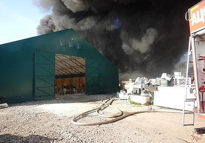 За неделю в Могилеве произошло четыре пожара