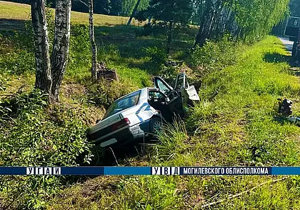 Выпил и сел за руль: в Хотимском районе в ДТП пострадало три человека