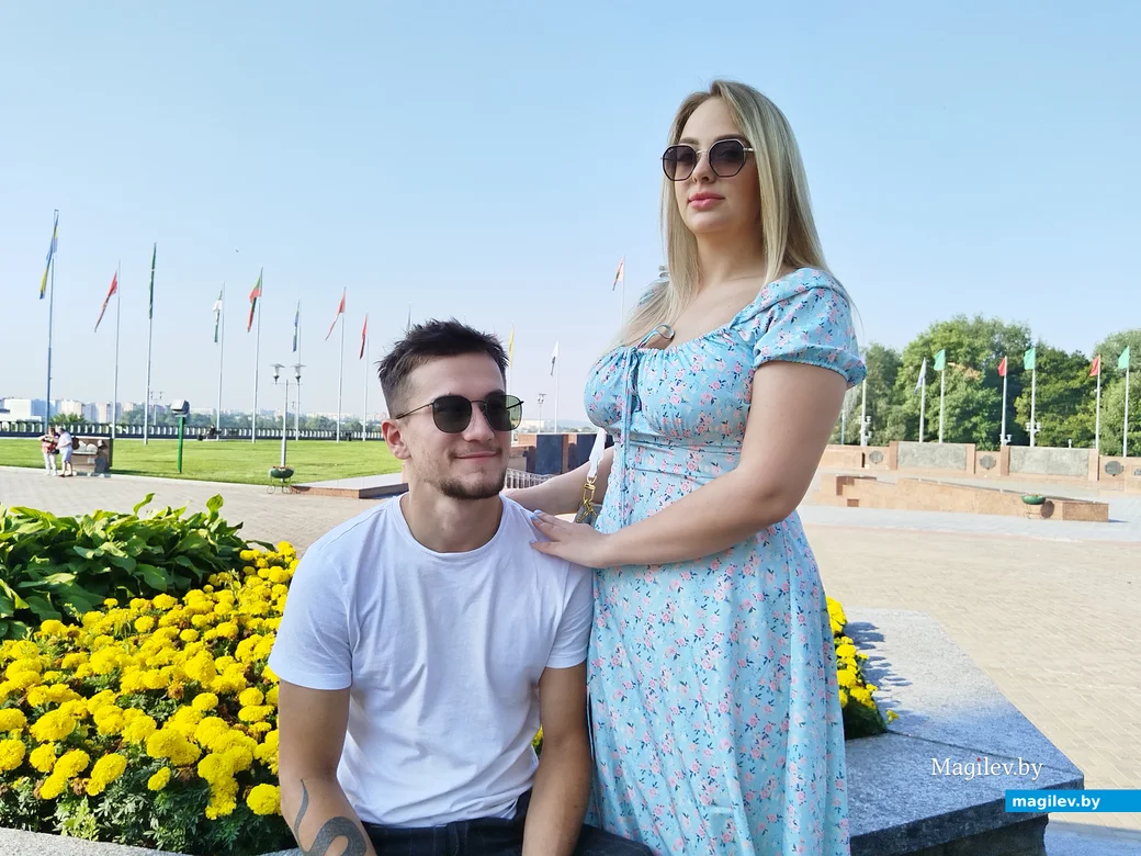 ЗАГС, Могилев. 18.08.2023 г. Виолетта и Сергей Тихоненко. «Могу я завтрак приготовить, может она».